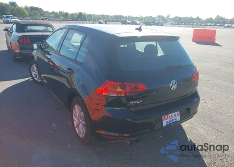 2016 Volkswagen Golf Tsi S 4-Door z USA, uszkodzony, nr VIN 3VW217AU2GM064691